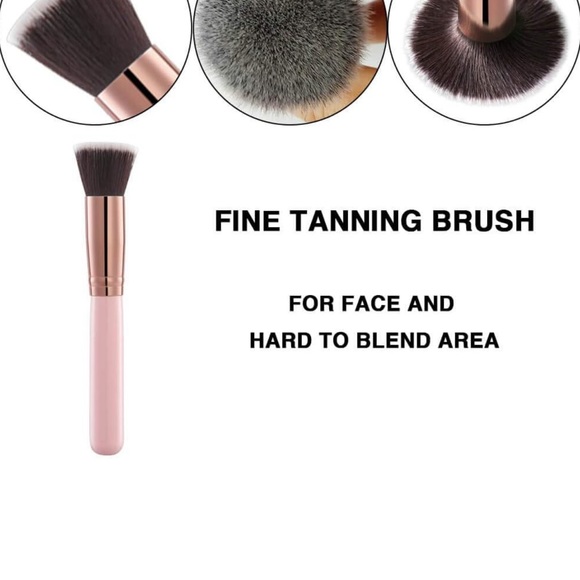 SOLD- Self Tanning Mitt/Glove & Brush Applicator Kit Set - Picture 3 of 4